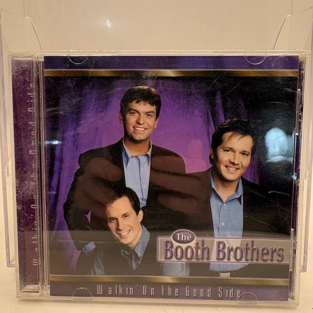 The Booth Brothers Walkin On The Good Side‎ CD 1999 Southern Gospel Elim Records